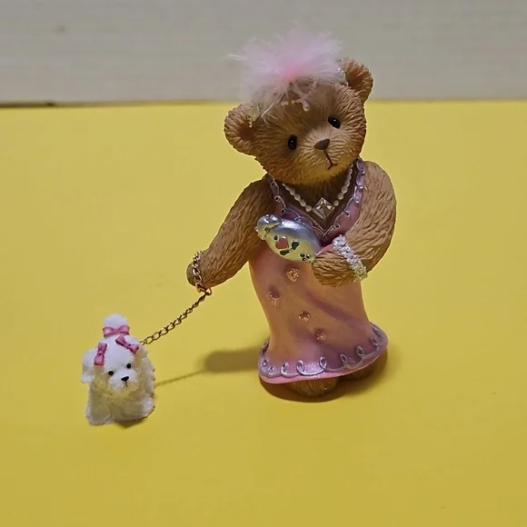 Cherished Teddies: Julia Bearon Gloria Growlette. Charter Member 2000 Figurine. - Picture 1 of 11